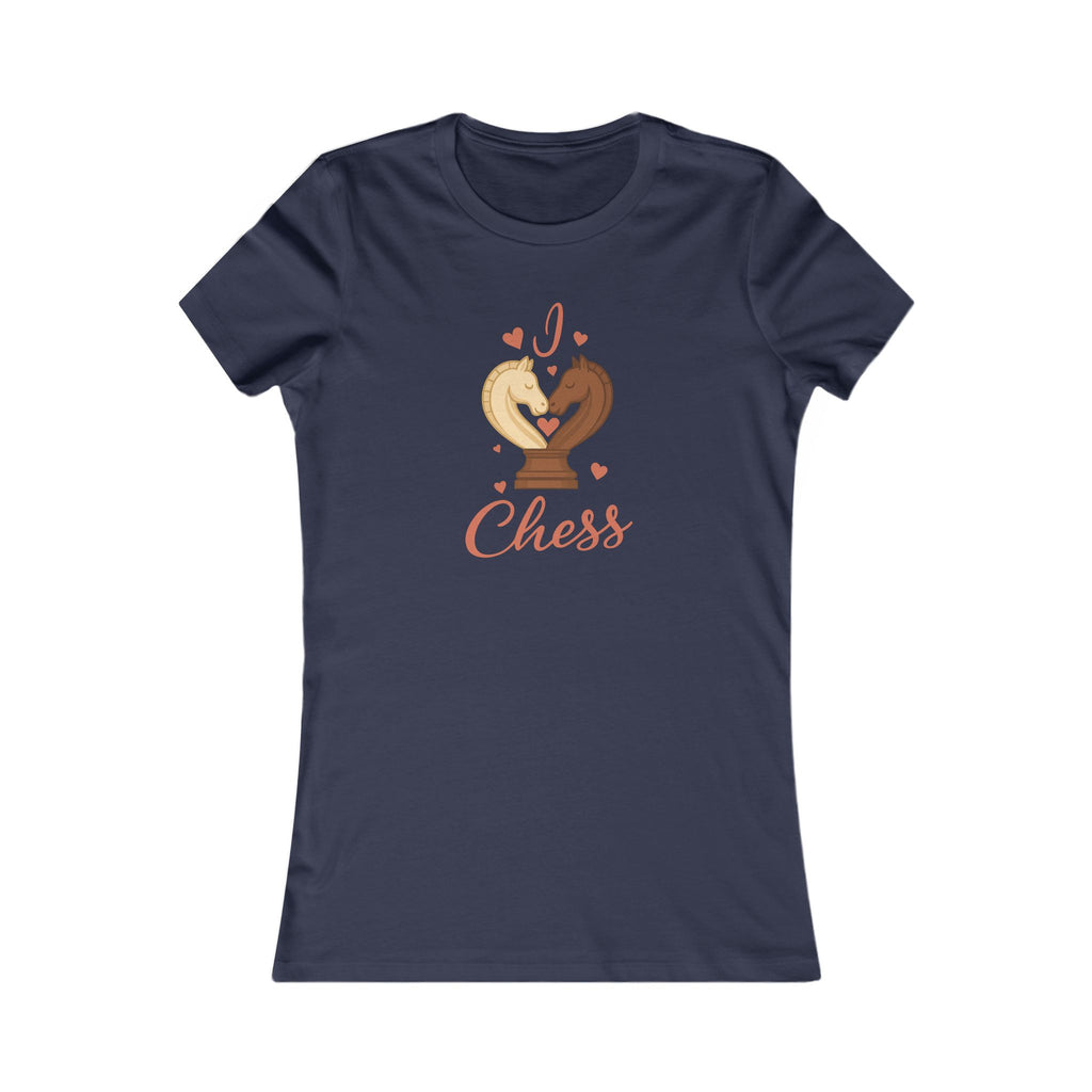 I love - Knights - Chess T-Shirt