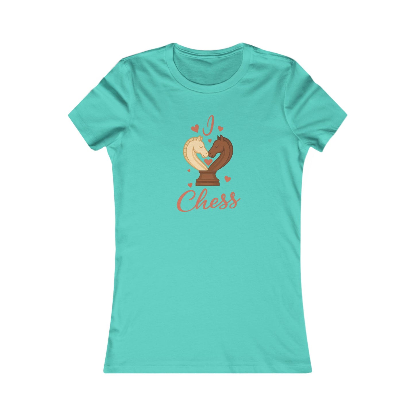 I love - Knights - Chess T-Shirt