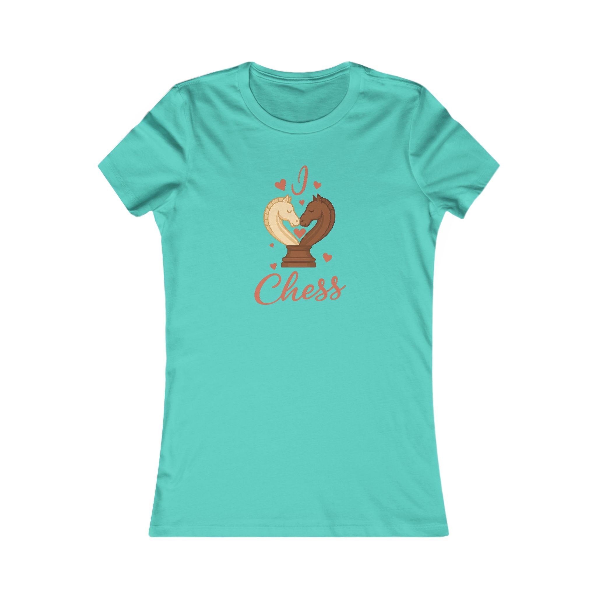 I love - Knights - Chess T-Shirt