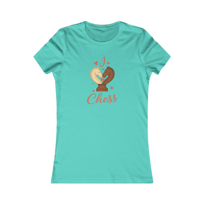 I love - Knights - Chess T-Shirt
