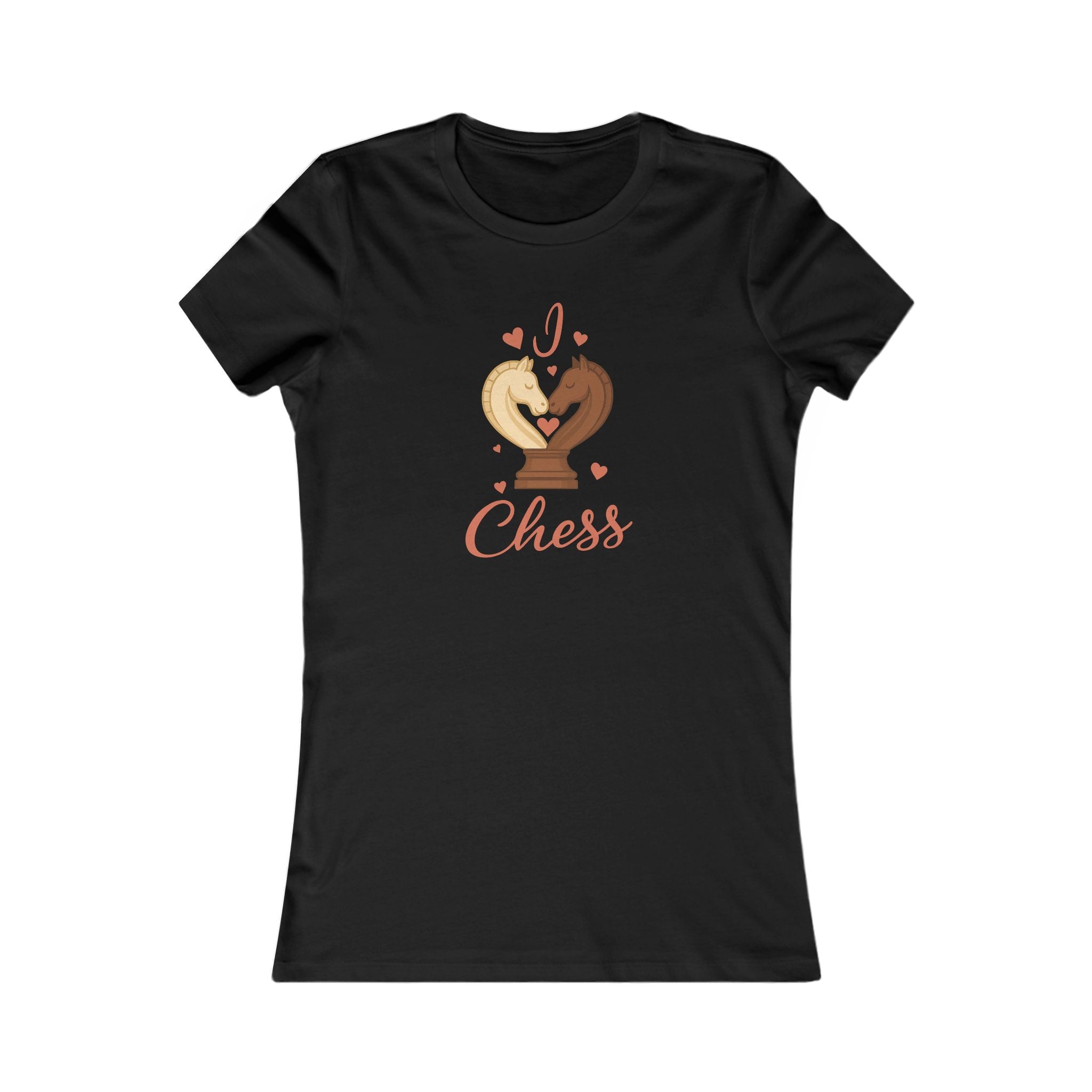 I love - Knights - Chess T-Shirt